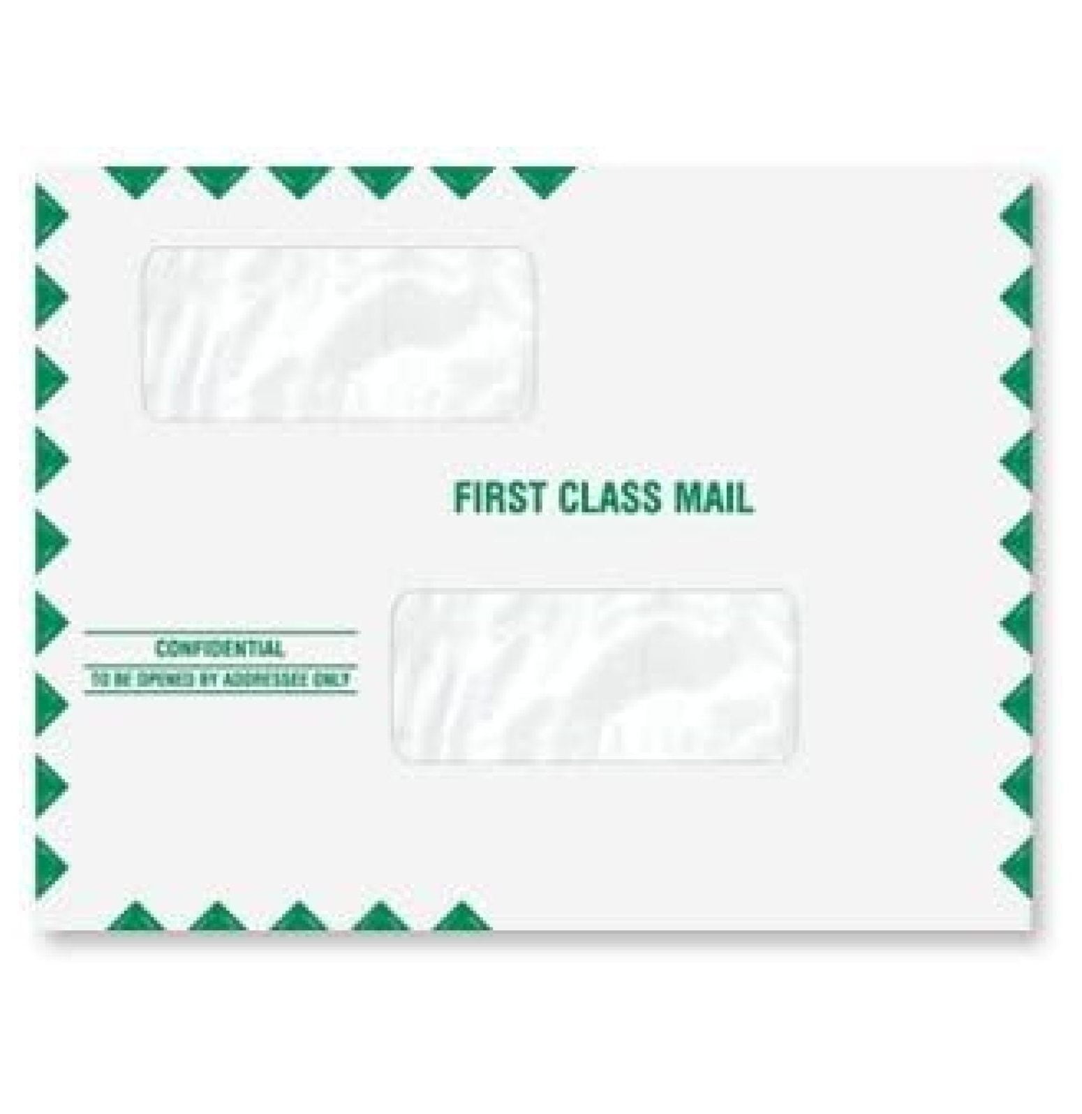 EGP Double Window Tax Return Mailing Envelope, 100 Envelopes - Walmart.com