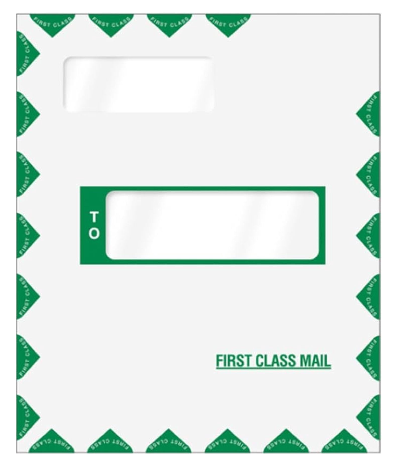EGP Offset Window Tax Return Mailing Envelope, Peel and Seal, Quantity 100, Size 9 5/8 x 11 5/8