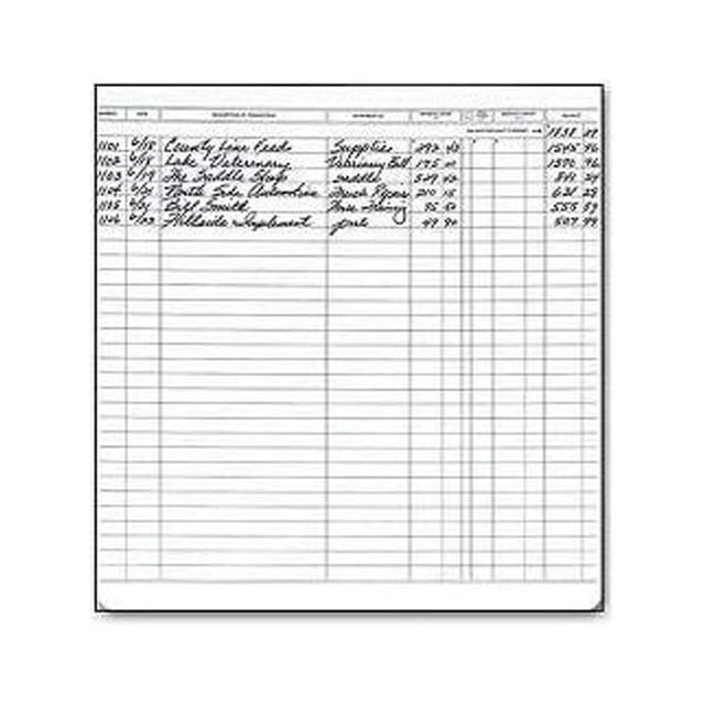 EGP Register for Executive Deskbook Checks, 5 Registers