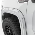 thumbnail image 1 of EGR 791794-GAZ bolt-on look fender flare full set, factory summit white color match, compatible with select GMC Sierra models, 1 of 5