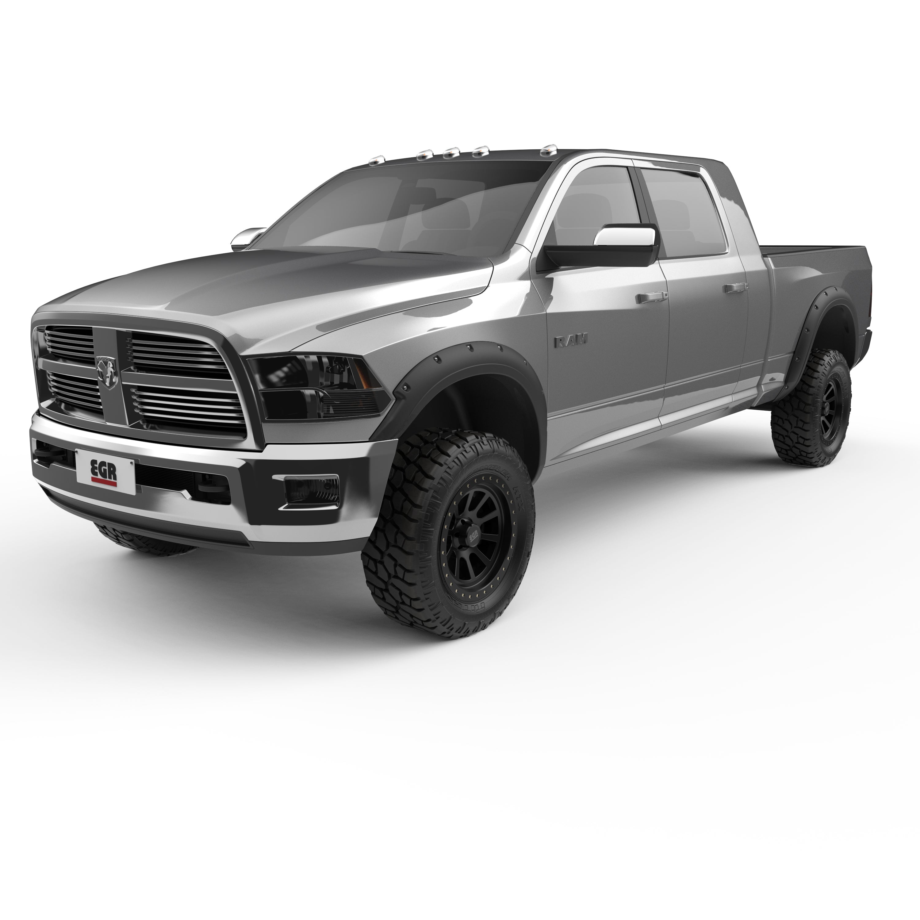 Bushwacker Fender Flares Extend-A-Fender Style 4 Pc for 2010-18 Ram 2500/3500 Bushwacker Fender Flares Extend-A-Fender Style 4 Pc for 2010-18 Ram 2500/3500