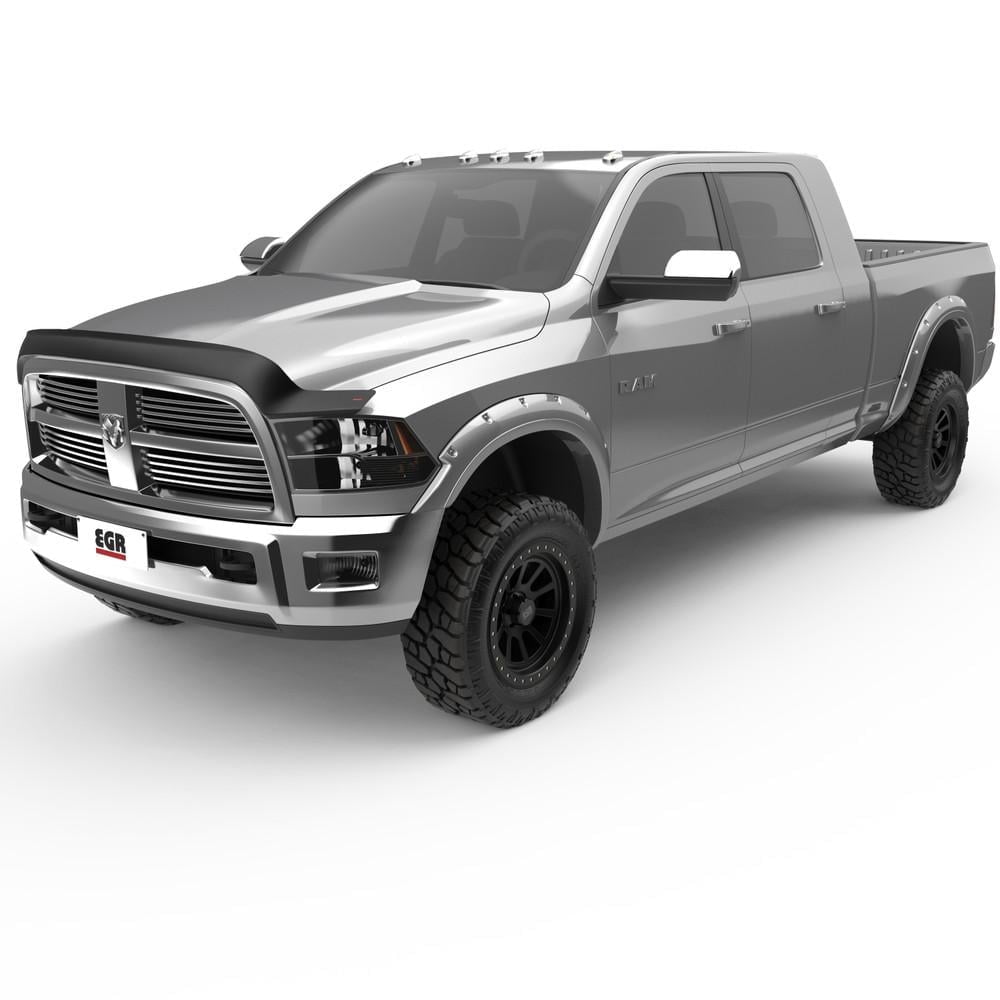 EGR 2010-2019 Fits Dodge Ram 2500 3500 Superguard Hood Guard Matte Black Finish 302855