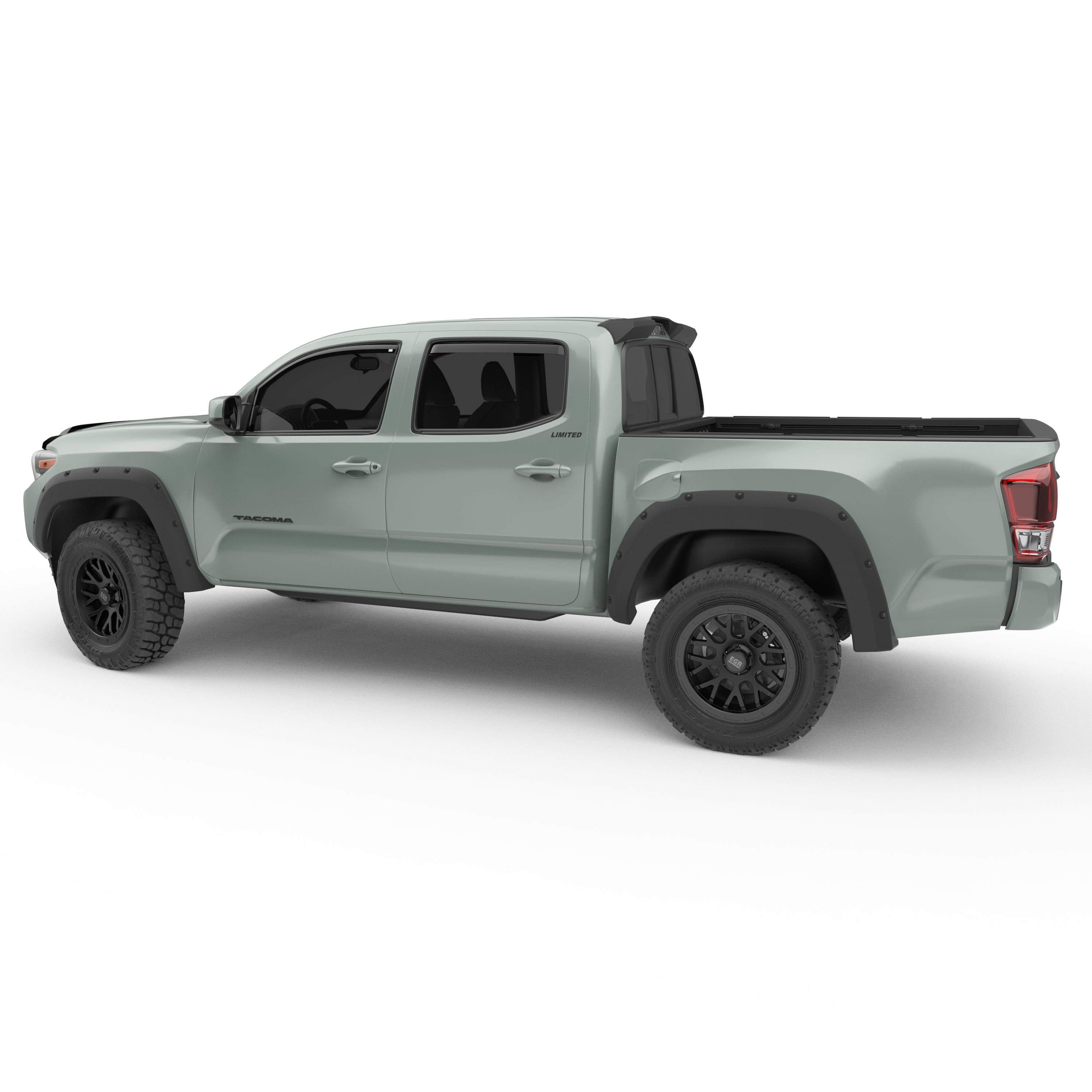 EGR 2016-2023 Fits Toyota Tacoma SR SR5 TRD Sport TRD Off-Road Limited Extended Cab Crew Cab Pickup 4 Door Truck Cab Spoiler 985089