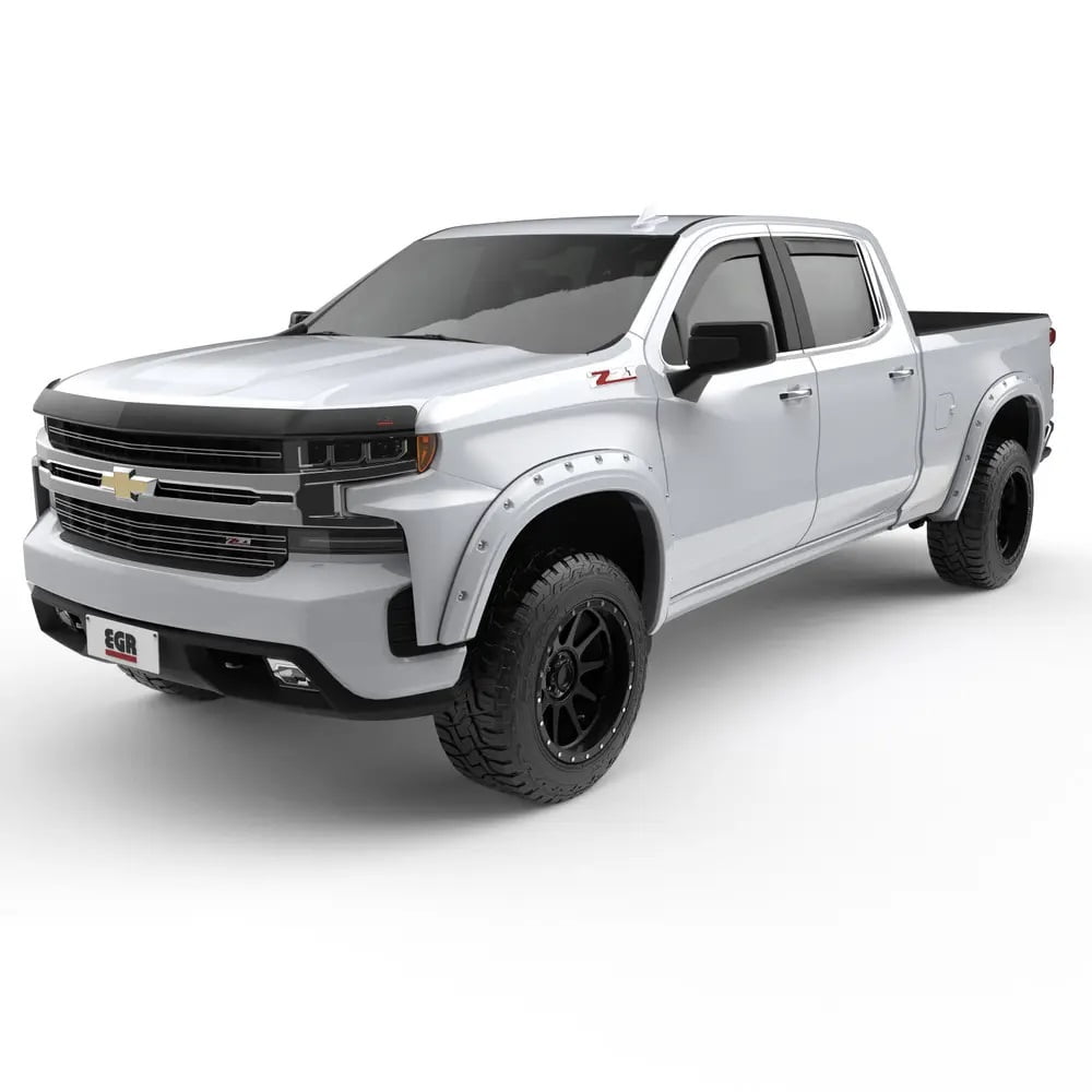 EGR 2019-2022 Fits Chevrolet Silverado 1500 Bolt-on Look Fender Flare Color Match Set 791694-GAZ