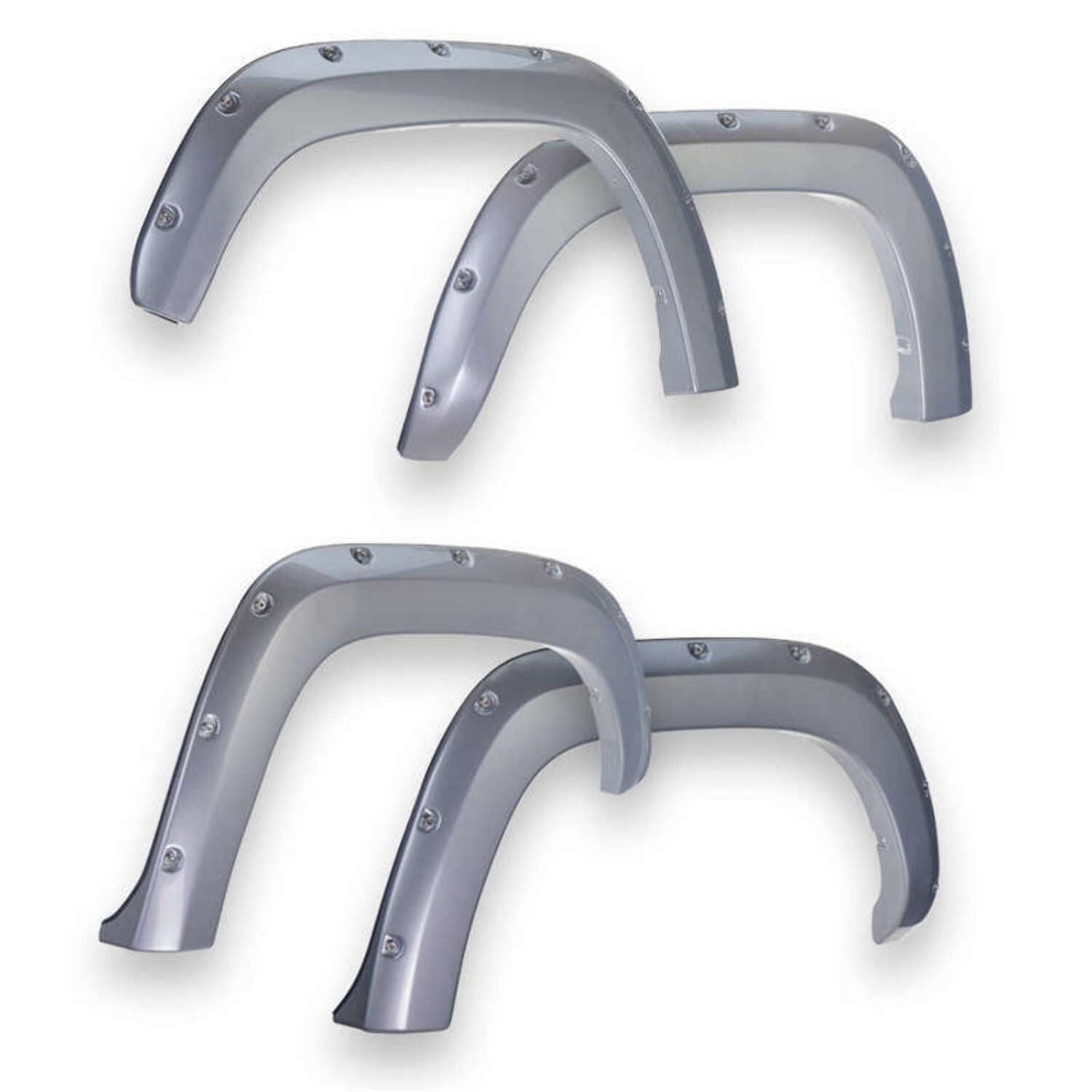EGR 2019 Chevy 1500 Color Match Style Fender Flare - Set - Switchblade Silver - 791694-GAN