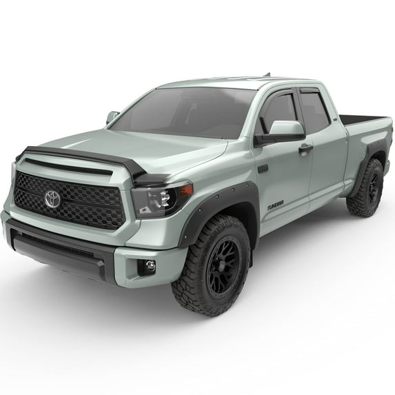 EGR 305395 Superguard Hood Sheild - Matte Black Finish Fits select: 2014-2019 TOYOTA TUNDRA, 2021 TOYOTA TUNDRA DOUBLE CAB SR/SR5