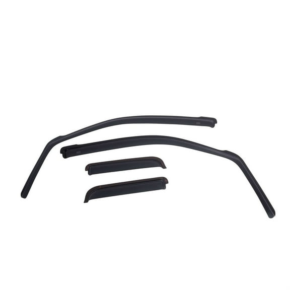 EGR 571661 SlimLine In-Channel WindowVisors Set of 4 Fits select: 2022 CHEVROLET SILVERADO K2500 HEAVY DUTY LT, 2020 CHEVROLET SILVERADO C2500 HEAVY DUTY