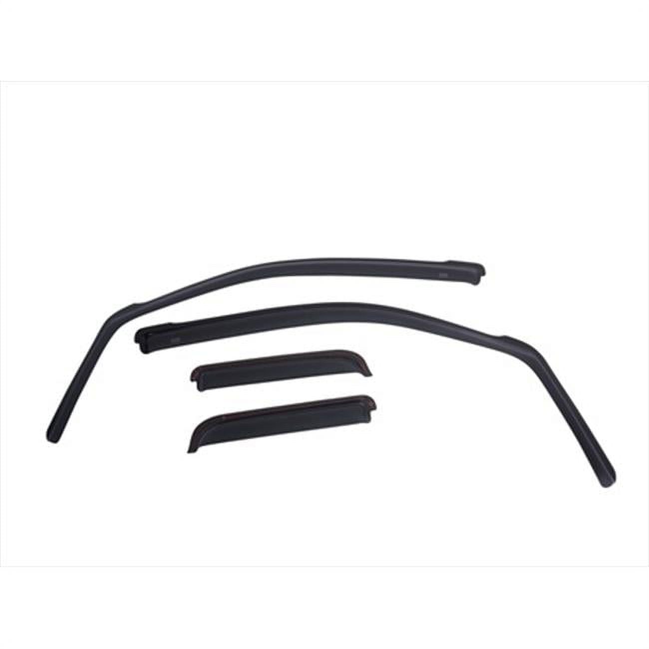EGR 575131 SlimLine In-Channel WindowVisors Set of 4- Dark Smoke Fits select: 2011-2018,2020 JEEP GRAND CHEROKEE