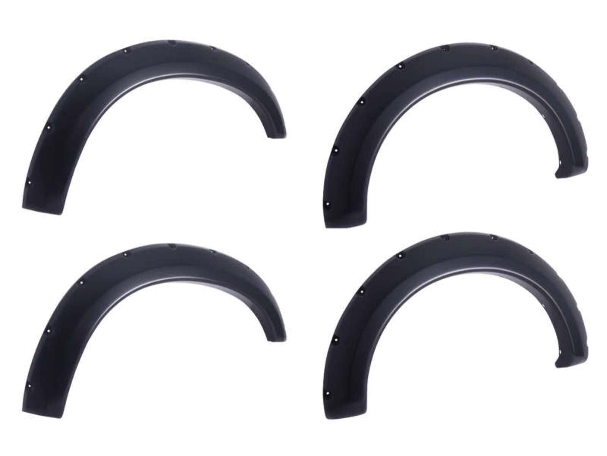 EGR 791675 Bolt-On Look Fender Flare Set of 4; No-Drill; Front And Rear; Matte Black Finish; Fits select: 2014 ,2016 CHEVROLET SILVERADO