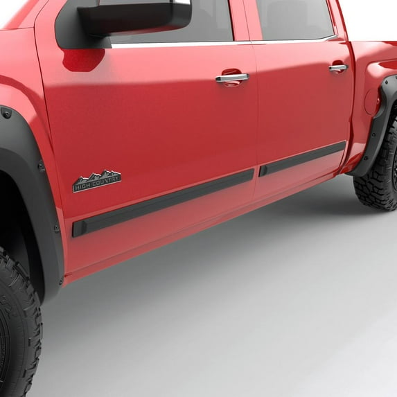 EGR 953474 Rugged Look; Body Side Molding; Set Of 4; No Drill; Front And Rear; Front 41.5 in.; Rear 34.5 in.;