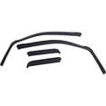 thumbnail image 1 of EGR  Front & Rear Channel Window Visors Set for 2015-2016 Colorado & Canyon Crew Cab, Dark Smoke, 1 of 1