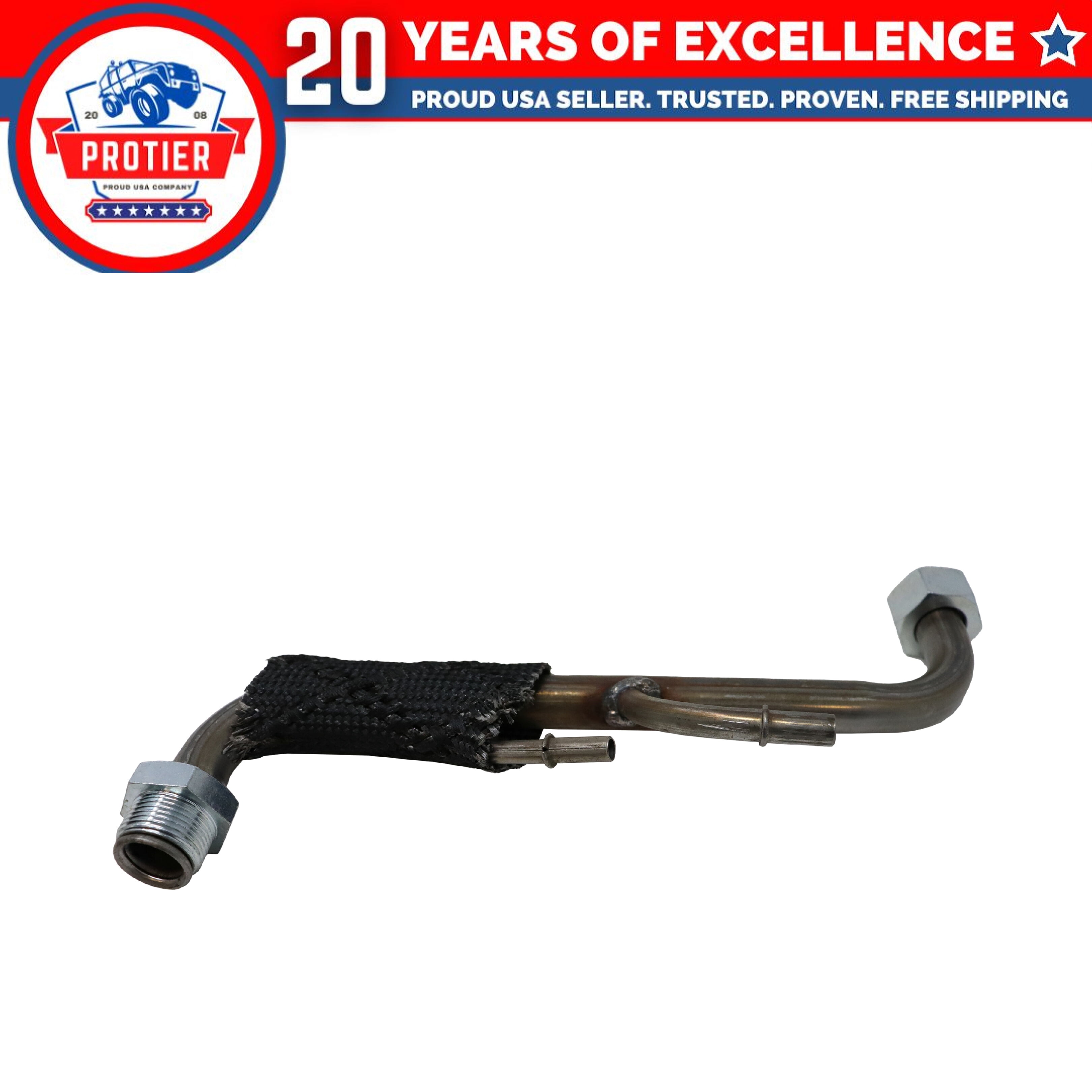 EGR Line Fits Ford Taurus Sable 2000 V6 3.0L 2968cc 181cid, V6 3.0L 2986cc 182cid YF1Z9D477FB,YF1Z-9D477-FB,EGR9036,EGT28,598-122,598122,SK598122,ETB28,600-4108