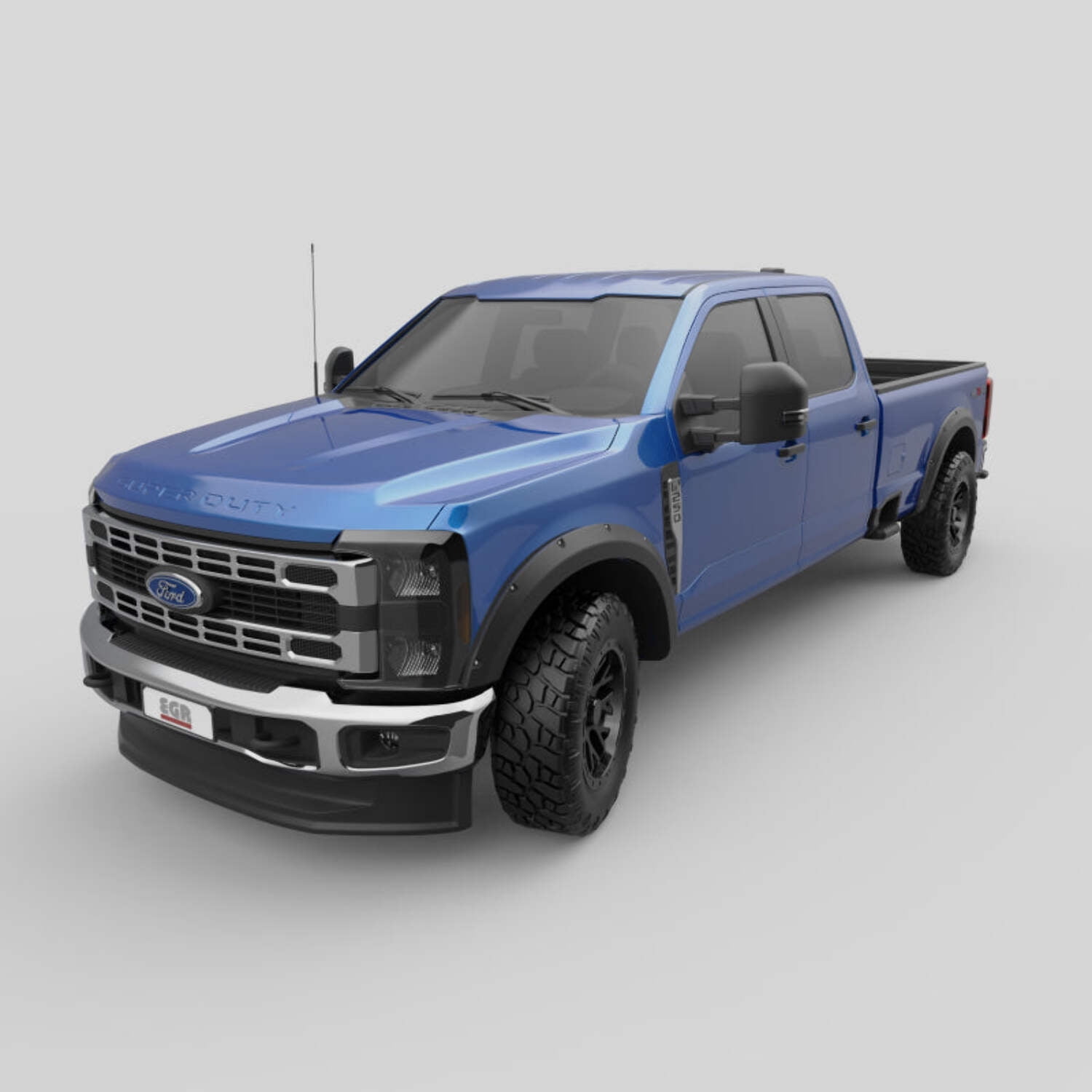 EGR Premium Series S/S Bolt On Fender Flares for 23-25 Ford Super Duty
