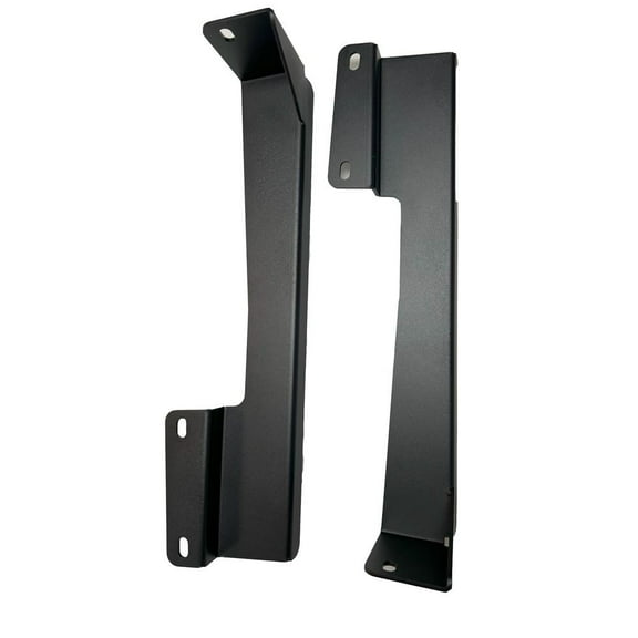 EGR RA039842 Bed Side Support RollTrac Black Steel Set Of 2