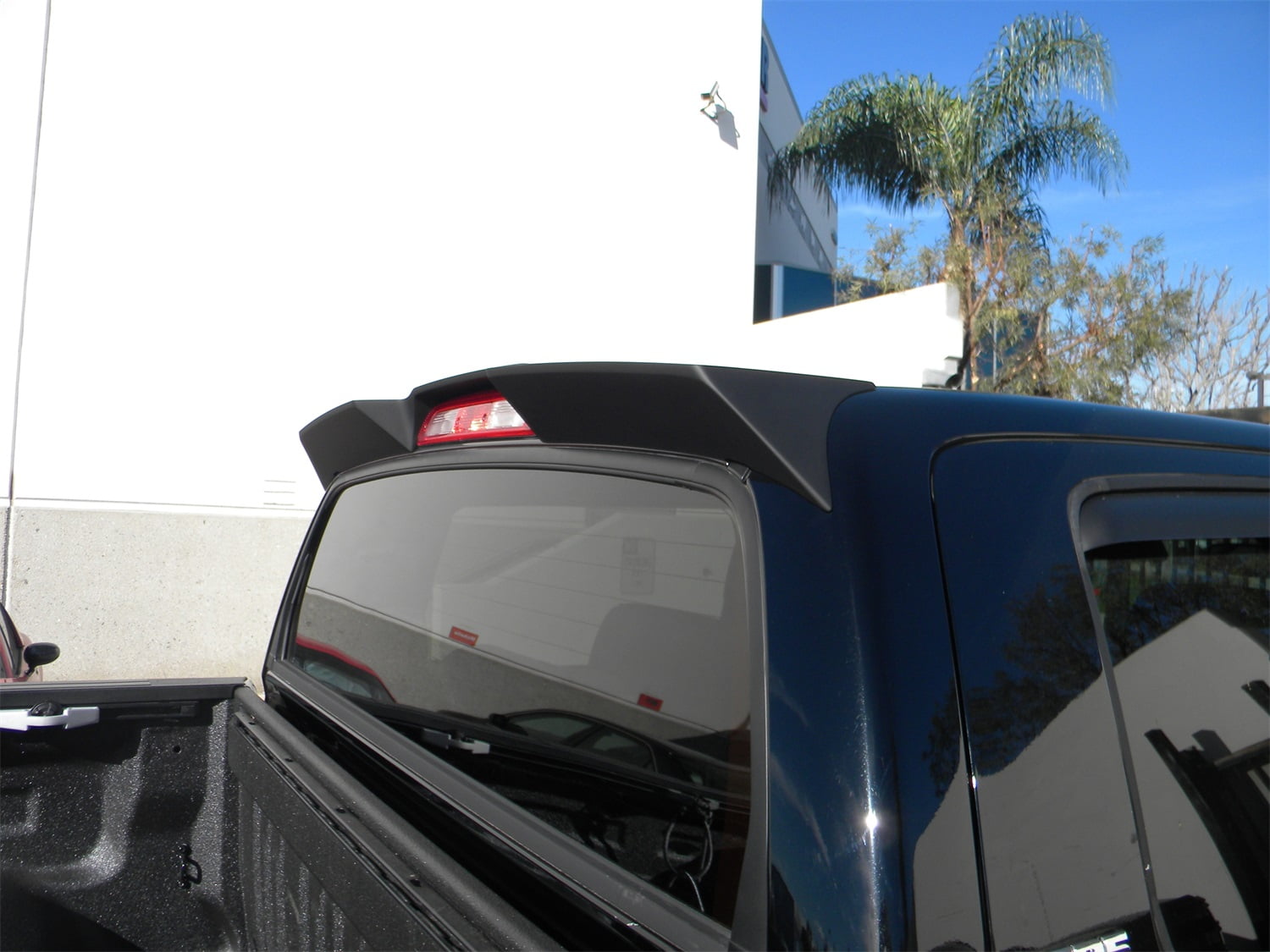 EGR Spoiler - Rear Cab Fits select: 2018 TOYOTA TUNDRA CREWMAX SR5, 2014-2015 TOYOTA TUNDRA DOUBLE CAB SR/SR5