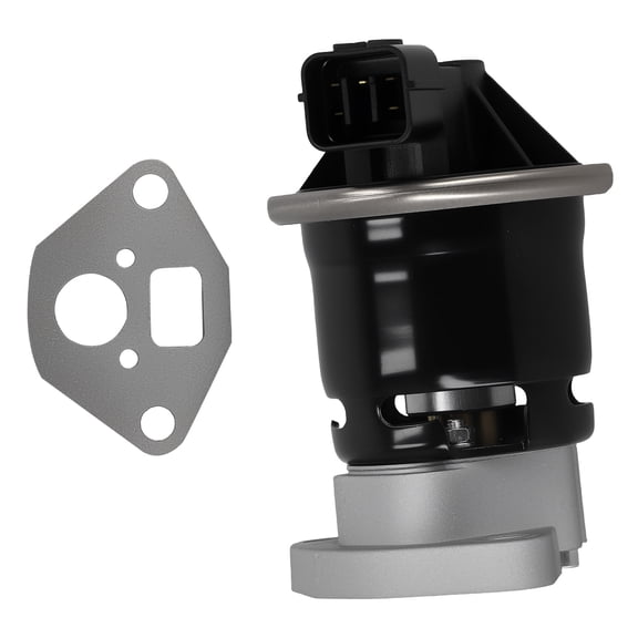 EGR Valve Engine Emission Control for Honda Civic DX-G 2008-2011 Sport EX LX 2006-2011, 5-Prong Male Terminal, EGV1147 18011RNAA00, Aluminum and Stainless Steel with Gasket