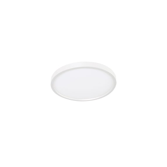 EGRF12LAJD5WH AFX Edge Round - 22W 1 LED Flush Mount-0.75 Inch Tall and 12 Inch Wide-White Finish