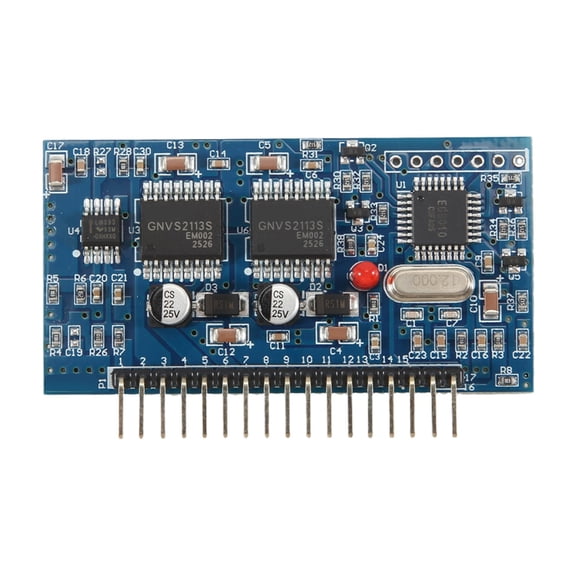 EGS002 5V DC-AC Pure Sine Wave Inverter Driver Board SPWM Module with 12MHz Crystal EG8010 IR2113
