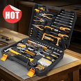 thumbnail image 1 of KRKZ Portable Steel Repair Tool Set Multipurpose Hand Tool Household Kit, 78Pcs, 1 of 10