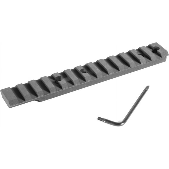 Evolution Gun Works HD Picatinny Scope Mount, Rem 4, 6, 7400, 7600, 750, Weaver 93, Benelli Auto, 0 MOA