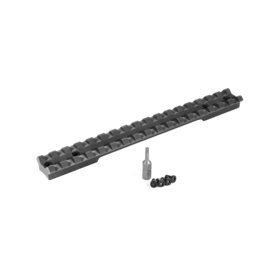 EGW 1-Piece Picatinny Scope Base Savage 220 Slug Matte Black