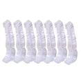thumbnail image 1 of EGYMEN 100-Pack Clear Disposable Plastic Shower Caps, One Size Fits All, Waterproof, Perfect for Spa and Hair Salon Use, 1 of 5