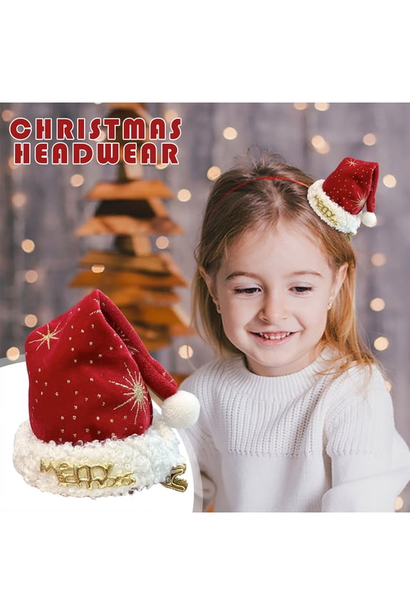 2-Pack Christmas Hair Clips, Festive Christmas Headpieces For Holiday Celebration, Cute Holiday Accessories For Kids And Adults