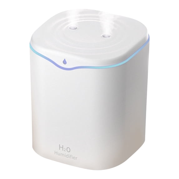 EGYMEN 2L Humidifier, Mini Dual Spray Humidifier with USB Power Supply, Silent Aromatherapy Diffuser for Home Use, Compact Air Moisturizer for Comfortable Living