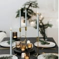 thumbnail image 1 of EGYMEN 4PCS Long Thread Candle Set, Elegant Taper Candles for Wedding Banquet Party Holiday Decoration, Four Pack Scented Pillar Candles, 1 of 6