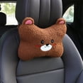 thumbnail image 1 of EGYMEN Car Headrest, 8"x10" Comfortable Neck Support Pillow for Car Seats, Cute Bear Design Auto Head Cushion, Breathable and Ventilated Universal Fit Car Neck Rest, 1 of 6