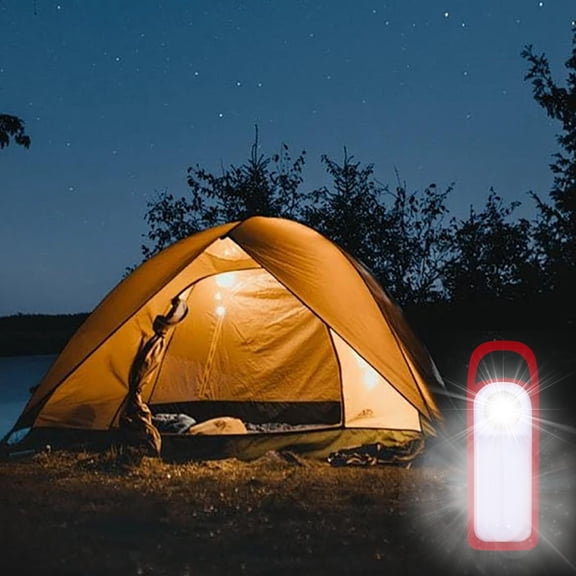 EGYMEN Compact LED Camping Lantern, Portable Outdoor Tent Light, Rechargeable Handheld Flashlight for Emergency and Survival Kits