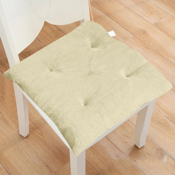 EGYMEN Cushion Seat, 16"x16" Thickened Dining Chair Cushion with Ergonomic Design, Soft Floor Cushion for Comfort, Breathable Butt Support Cushion for Long Sitting