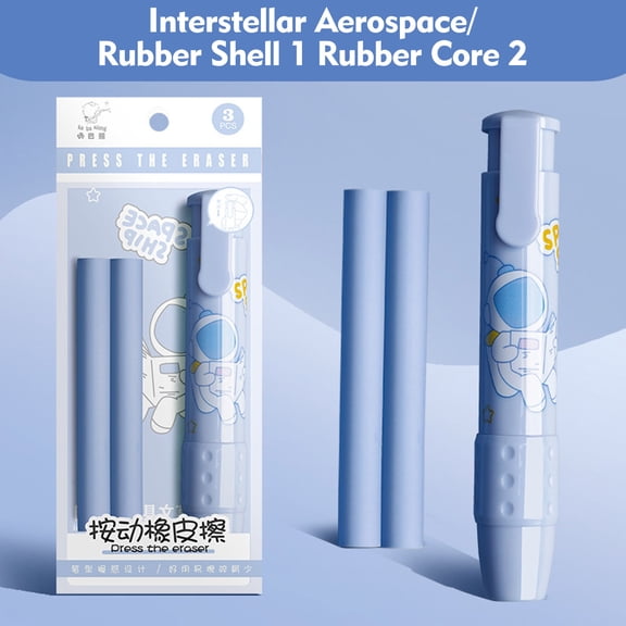 EGYMEN Cute Cartoon Eraser Pen, Adorable Cartoon Themed Writing Tool, Playful Cartoon Character Eraser Pen, Fun Cartoon Design Writing Instrument for Kindergarten Learning