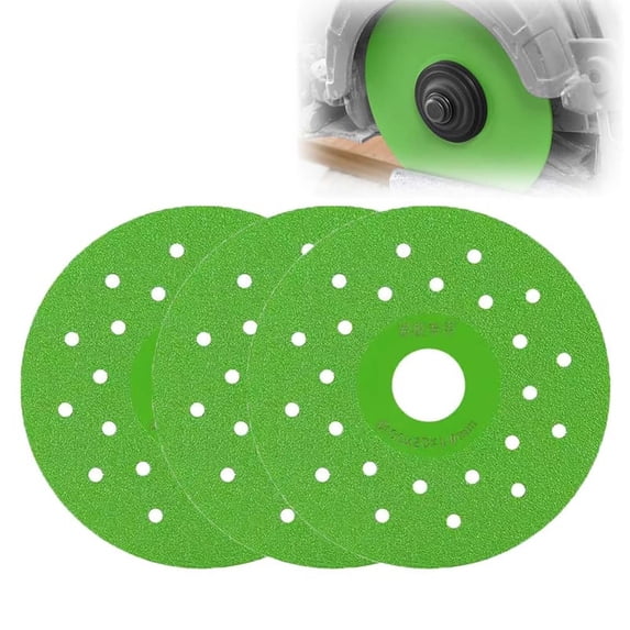EGYMEN Diamond Cutting Disc for Ceramic Tiles, Super Thin Diamond Saw Blade for Porcelain Glass Ceramic Tile, High-Performance Angle Grinder Blade for Chamfering and Grinding