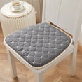 thumbnail image 1 of EGYMEN Dining Chair Cushion, 17x18 Inches, Ergonomic Seat Cushion for Office and Home, Comfortable Rebound Foam Chair Pad, Multi-Scene Usage with Breathable Polyester Fabric, 1 of 6