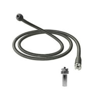 EGYMEN Drain Auger Cable 6.5Ft Plumbing Snake Clog Remover with Drill Connector Flexible Plumbing Drill Pipe Cleaner for Kitchen, Bathroom and Shower Sink