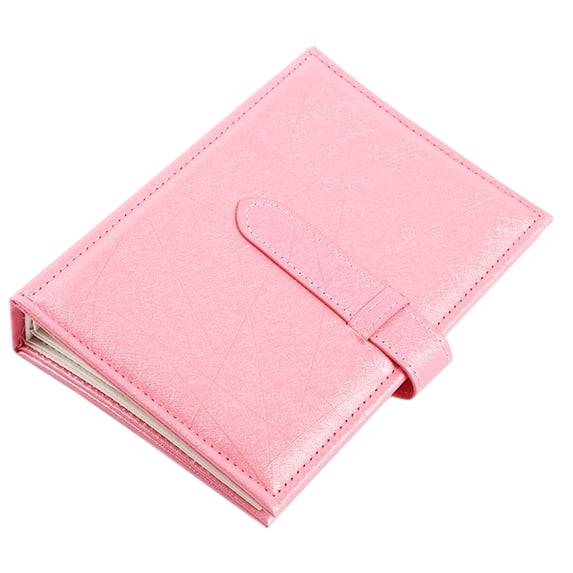 EGYMEN Earring Storage Book, Jewelry Organizer with Flip-Top Hanging Design, Large Capacity Earrings Display Book for 42 Pairs, Leather Earring Holder and Display Props