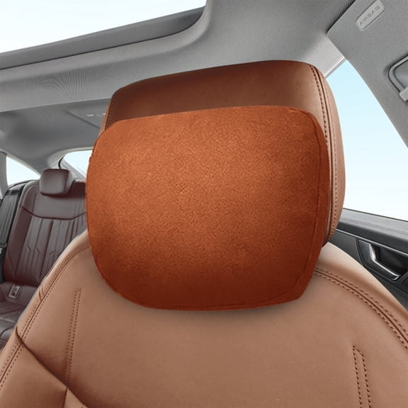 EGYMEN Ergonomic Car Headrest Cushion with Double Strap Design for All-Season Comfort
