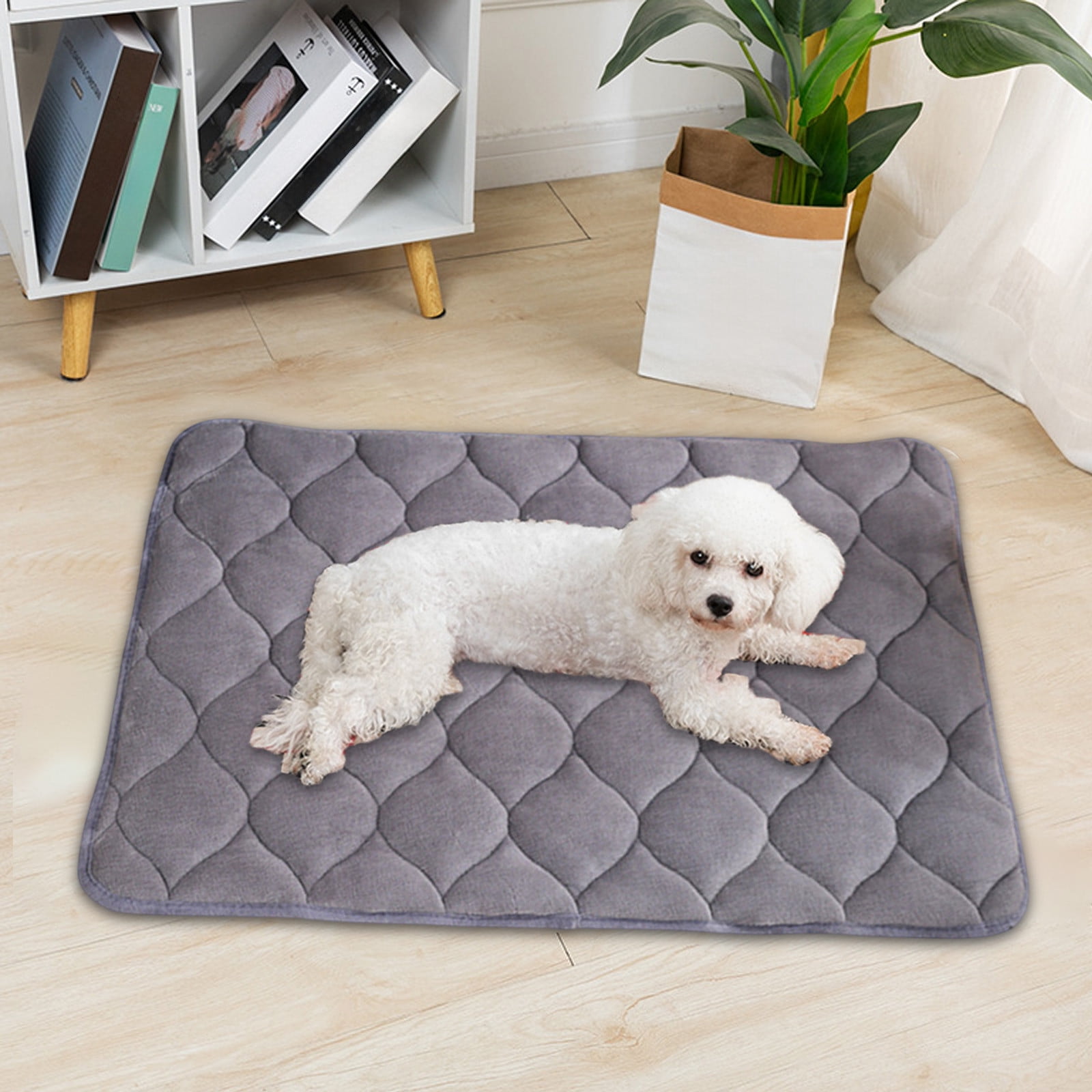 Dog Bed (マット) EGYMEN Fluffy Pet Mat, 18x26 Inches, Cozy Dog Bed, Washable Cat