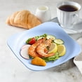 thumbnail image 1 of EGYMEN Fruit Tray, Coffee Table Candy Dish and Food Platter, Square Design Snack Plate, 1x Food Tray, 1 of 6