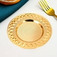 thumbnail image 1 of EGYMEN Fruit Tray, Elegant Snack Display Plate with Lid, Decorative Candy Serving Dish for Coffee Table, Multi-Purpose Iron Organizer Box, 1 of 6