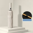 thumbnail image 1 of EGYMEN Fully Automatic Umbrella, Convenient Travel Umbrella with Sun Protection, Wind-Resistant Folding Umbrella with Automatic Opening and Closing(Beige), 1 of 9