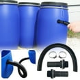 thumbnail image 1 of EGYMEN Garden/Outdoor Rainwater Connection Kit, 1-Inch PE Hose Nozzle & 40" Hose for Rain Barrels, Water Storage Tanks, Rust-Proof & Frost-Resistant Garden Essentials, 1 of 7