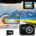 thumbnail image 1 of EGYMEN HD Dash Cam, Car Dashboard Camera with Night Vision, 1080P High-Resolution Mini Screen Dashcam, Loop Recording Auto-Overwriting, Includes 8GB SD Card, 1 of 9