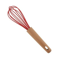 EGYMEN Handheld Wooden Handle Cake Mixer, Lightweight Baking Tool for Home Use, Versatile Small Kitchen Appliance for Mixing Ingredients, Liquids, and Creams