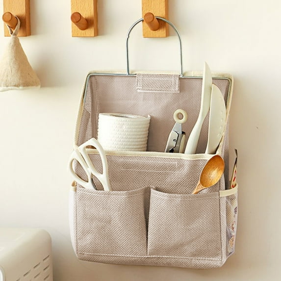 EGYMEN Hanging Storage Shelves, Closet Space Saver, Clutter Buster Hanging Organizer, Tidy Up Solutions for Bedroom & Closet