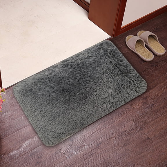 EGYMEN Household Super Soft Faux Rug, 16"x24" Cozy Area Rug for Bedroom Sofa Living Room, Decorative Indoor Carpet, Non-Slip Plush Floor Mat