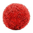 thumbnail image 1 of EGYMEN Indoor/Outdoor Artificial Grass Balls, 8" PE Hanging Decor with 3D Texture, Maintenance-Free for Ceiling & Wall Decor, Weather-Resistant Home & Garden Essentials(Red), 1 of 5