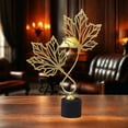 thumbnail image 1 of EGYMEN Iron Leaf Ornament, Creative Metal Crafts, Luxury Home Decorations, Elegant Living Room Accessories, 1 of 6
