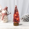 thumbnail image 1 of EGYMEN LED Illuminated Mini Christmas Tree - Multicolored Decorative Desktop Tree with Snow Lamp Design (Easy Installation, Ideal for Small Spaces), 1 of 8